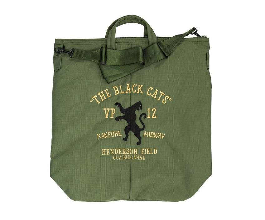 Black Cats Helmet Bag