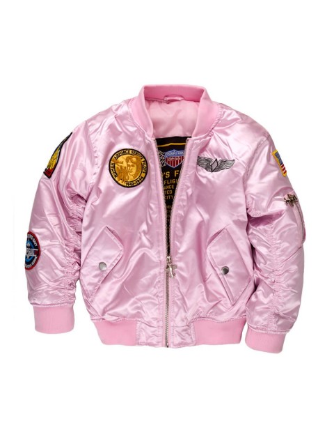 Куртка Пилот Kids Pink MA-1 Bomber Jacket