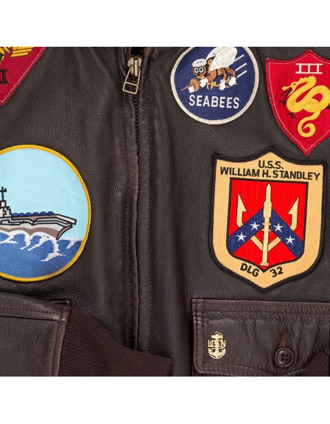 Куртка Пилот "Movie Heroes"© Top Gun Navy G-1 Jacket