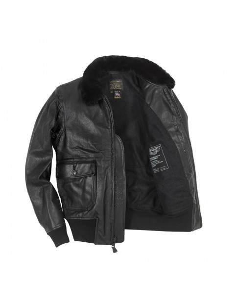 Куртка Пилот Black Leather G-1 Military Spec Jacket