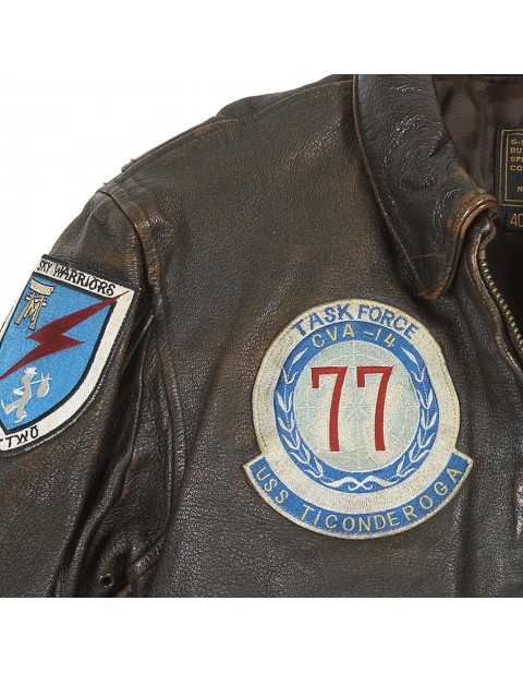 Куртка Пилот U.S.S. Ticonderoga G-1 Jacket