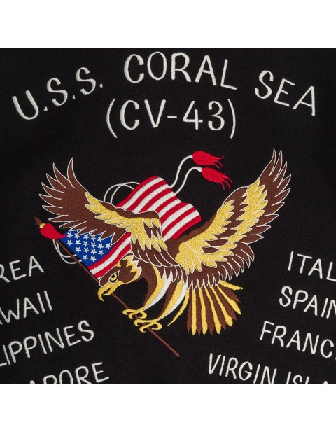 Куртка Пилот U.S.S. Coral Sea Tribute Deck Jacket