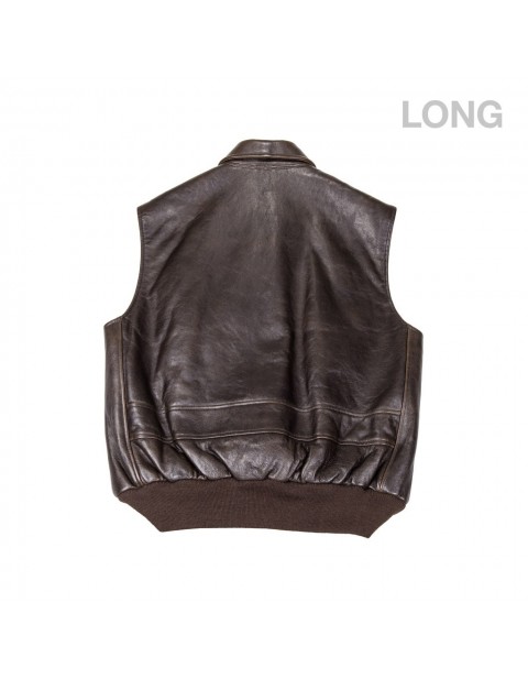 КУРТКА ПИЛОТ The Stearman Leather Vest (Long)