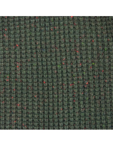 Длинный вязаный свитер