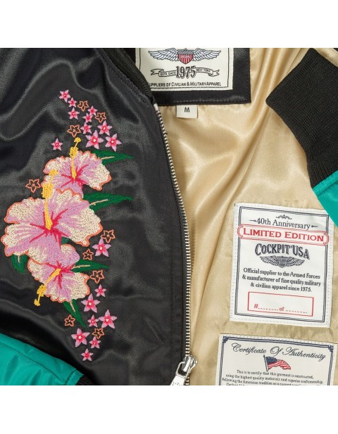 Куртка Пилот Women's Aloha Souvenir Bomber Jacket